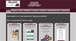 Desktop Screenshot of lamendolassupermarket.com